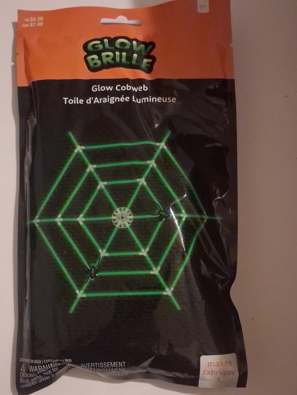 Green Glow Cobweb Party Decoration